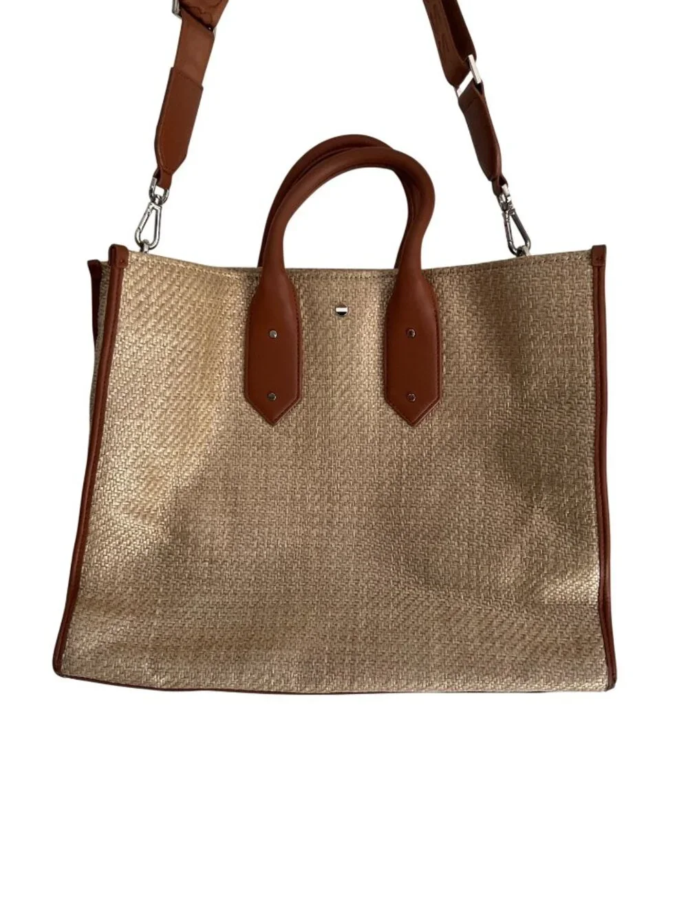 BOSS Sandy Tote in Natural Beige Womens Bag Travel Handbag